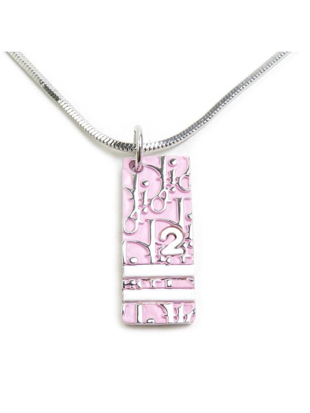 Auth Christian Dior Pendant Necklace #328985C11B